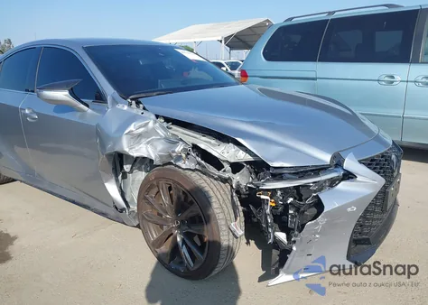 2025 Lexus Is 300 F Sport Design z USA, uszkodzony, nr VIN JTHBA1D26S5133860